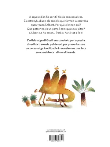 Contraportada El camell Albert