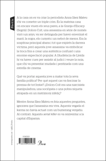 Contraportada L'enverinadora