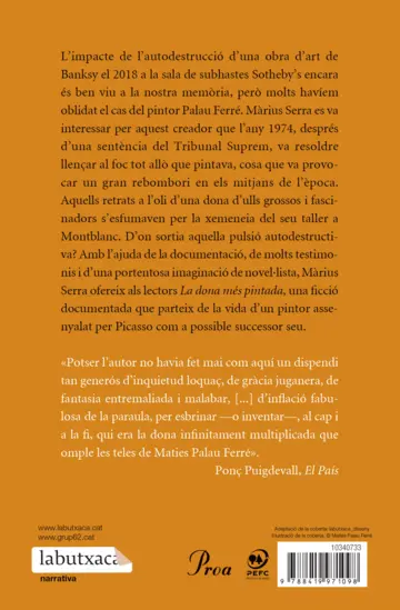 Contraportada La dona més pintada