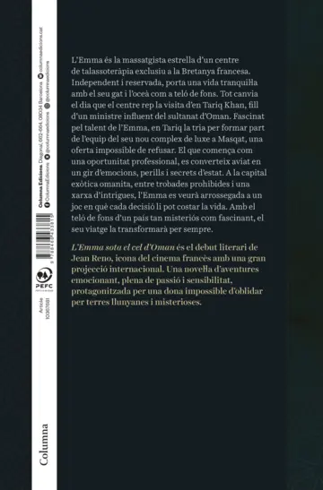 Contraportada L'Emma sota el cel d'Oman