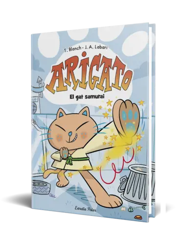 Portada Arigato 1. El gat samurai