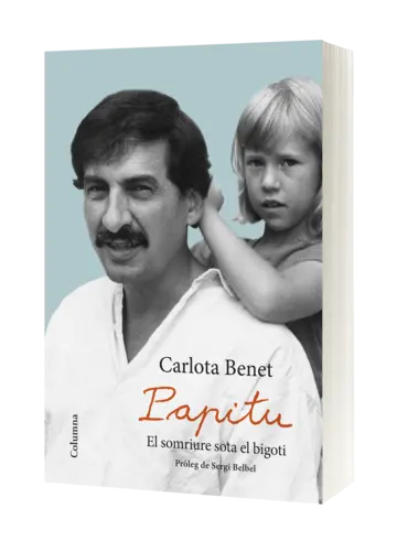 Portada Papitu. El somriure sota el bigoti