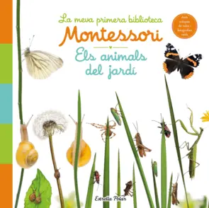 Portada Els animals del jardí. La meva primera biblioteca Montessori