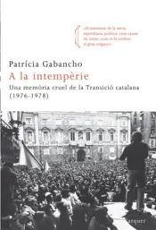 Portada A la intempèrie