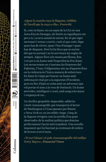 Contraportada L'any de la llagosta