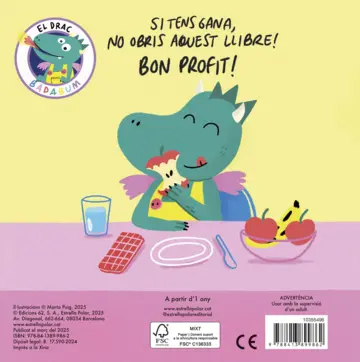 Contraportada BADABUM. A dinar! Llibre amb olors