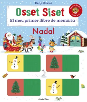 Portada Osset Siset. El meu primer llibre de memòria. Nadal
