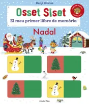 Portada Osset Siset. El meu primer llibre de memòria. Nadal