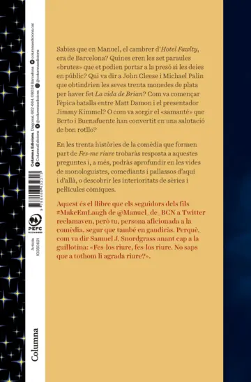 Contraportada Fes-me riure