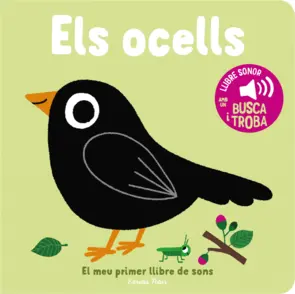 Portada Els ocells. El meu primer llibre de sons