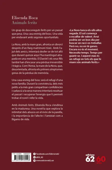 Contraportada Animals ferits