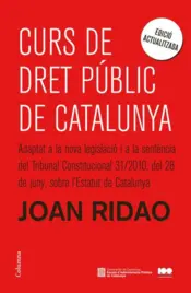 Portada Curs de Dret Públic de Catalunya