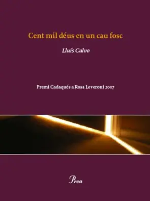 Portada Cent mil déus en un cau fosc