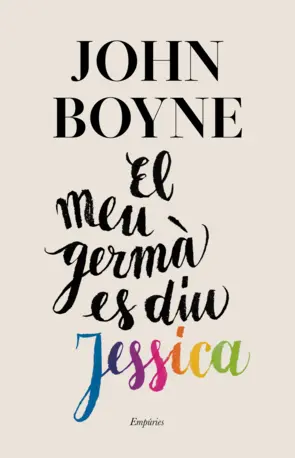 Portada El meu germà es diu Jessica