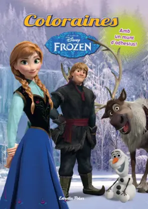 Portada Frozen. Coloraines