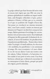 Miniatura contraportada Ahir Roma, avui nosaltres