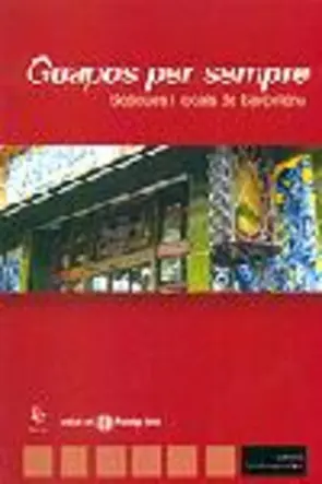 Portada Guapos per sempre. Botigues i locals de Barcelona