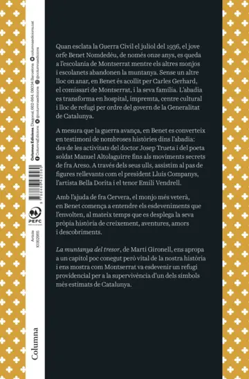 Contraportada La muntanya del tresor