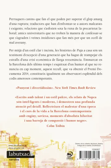 Contraportada Puja a casa