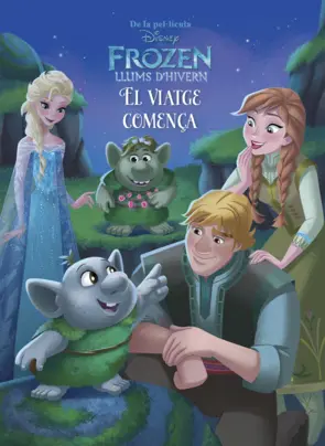 Portada Frozen. Llums d'hivern. El viatge comença