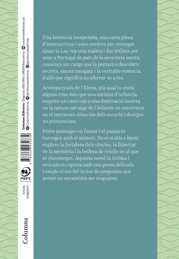 Contraportada No sé si dits o llavis