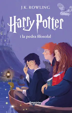 Portada Harry Potter i la pedra filosofal (Cartoné)