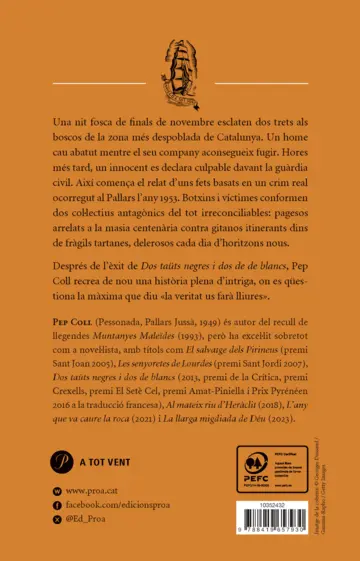 Contraportada Els crims de la mel