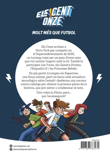 Contraportada Els Cent Onze 2. La primera pilota de la història