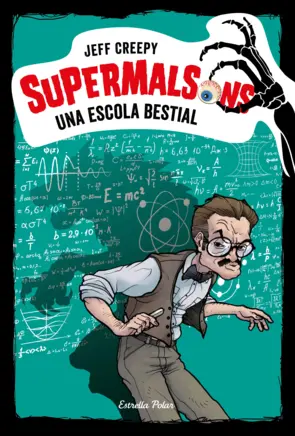 Portada Supermalsons. Una escola bestial