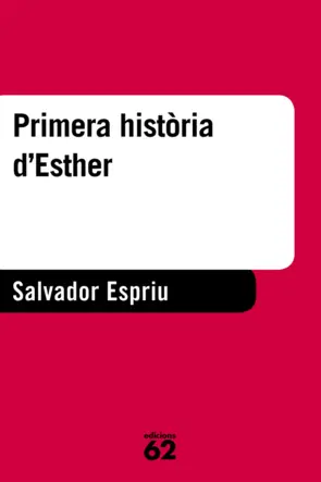 Portada Primera història d'Esther