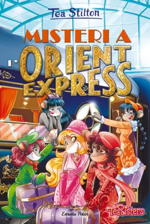 Portada Misteri a l'Orient Express