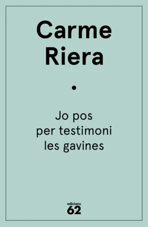 Portada Jo pos per testimoni les gavines
