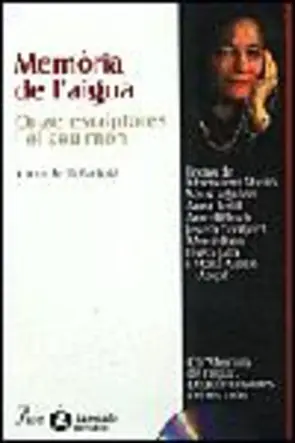 Portada Memòria de l'aigua.