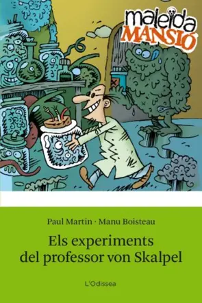 Portada Els experiments del professor Von Skalpel