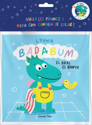 Portada BADABUM. El drac es banya. Llibre de bany màgic