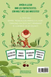 Miniatura contraportada Aprèn a llegir amb les Fantasticotes 10. En Roc i l'animaló de l'hort