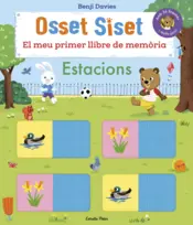 Portada Osset Siset. El meu primer llibre de memòria. Estacions