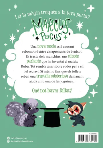 Contraportada Marcus Pocus 7. L'atac dels munchins