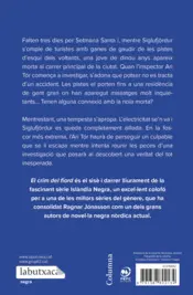 Miniatura contraportada El crim del fiord (Sèrie Islàndia Negra 6)