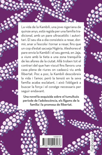 Contraportada La flor púrpura