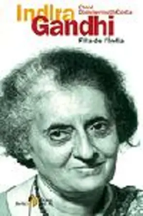 Portada Indira Gandhi. Filla de l'Índia