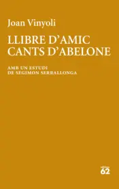 Portada Llibre d'amic/Cants d'Abelone