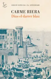 Portada Dins el darrer blau (25 anys)