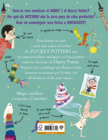 Contraportada Dobby (Pocket Potters 7)