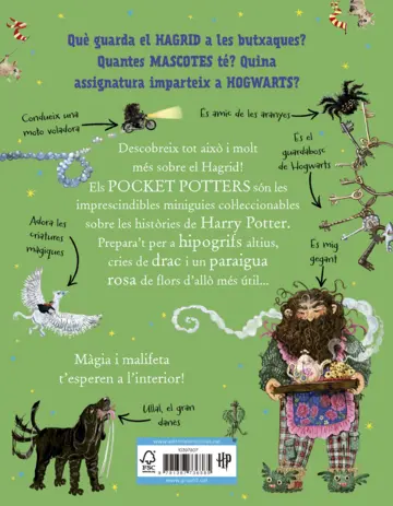 Contraportada Hagrid (Pocket Potters 6)