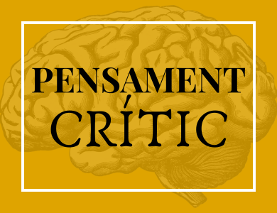 Imagen de fondo PENSAMENT CRÍTIC. Llibres per reflexionar els temps presents.