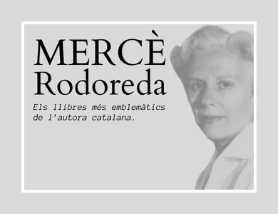 Imagen de fondo RODOREDA. Els llibres imprescindibles de Mercè Rodoreda
