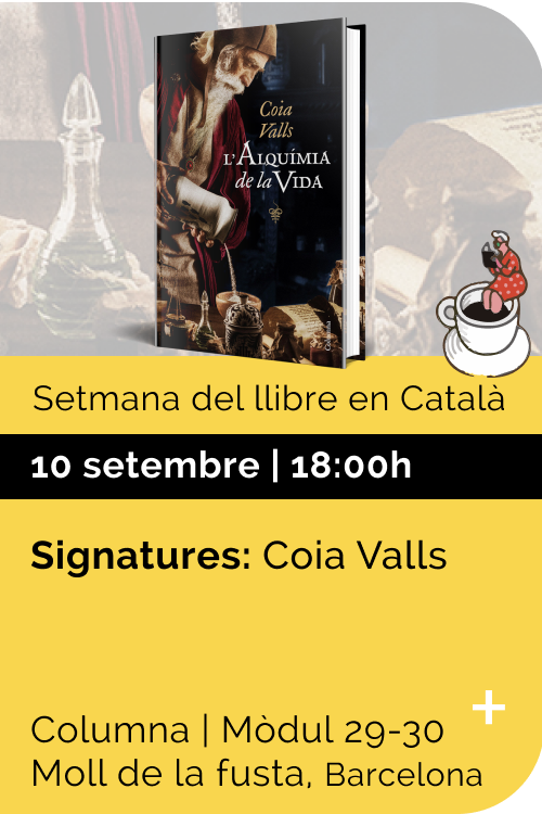Setembre 2022 Setmana llibre català - L'alquimia de la vida - signatures