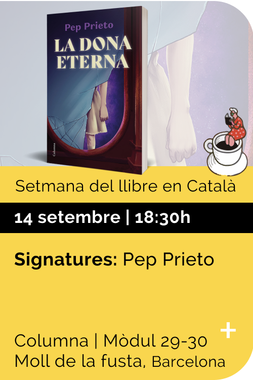 Setembre 2022 Setmana llibre català - La dona eterna - signatures