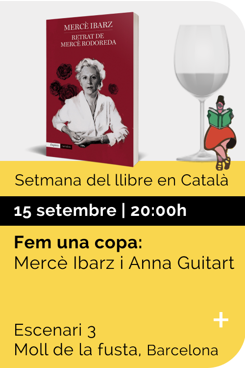 Setembre 2022 Setmana llibre català - Retrat de Mercè Rodoreda